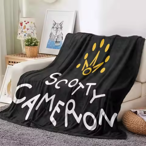 Scotty Cameron Microfiber Throw QuickDrying Super Absorbent Beach Pool Towel Oversized Printed Blank