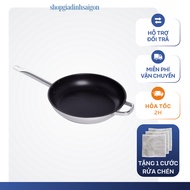 FIVESTAR 430 3-Bottom Stainless Steel Pan SIZE 32CM