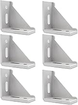 Angle Mounting Corner Bracket, 40 x 80 Aluminium Angle Connector Fastening, Mounting Material Angle