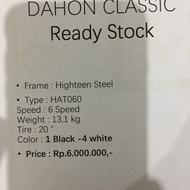 Dahon classic