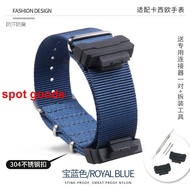 Casio Watch Strap G-SHOCK Nylon Canvas Strap Male GM110/700/G6900/M5610/GA2100