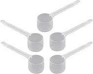 35 mL Plastic Measuring Packaging Scoop (= 7 teaspoon/ = 35cc/ = 2.4 tablespoons/ 1.2 fl oz), Long H
