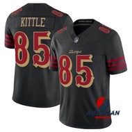 Men's San Francisco 49ers George Kittle Black 2025 F.U.S.E. Limited American Football Jersey