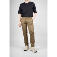 DAPPER | Slim Fit Khaki Cotton Pants - C30476S