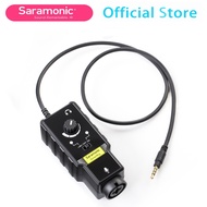 2024 Saramonic SmartRig XLR Microphone Preamplifier Audio Adapter Mixer Preamp & Guitar Interface fo