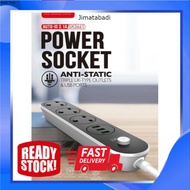 LDNIO SK3661 / LDNIO SC3604 POWER STRIP TRIPLE UK PLUG WITH USB PORT