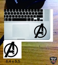 Decal Sticker Macbook Apple Macbook Avanger Marvel Logo Stiker Laptop