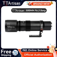 TTArtisan 500mm F6.3 Sony full frame ultra telephoto lens Mirrorless Camera telephoto lens manual fo