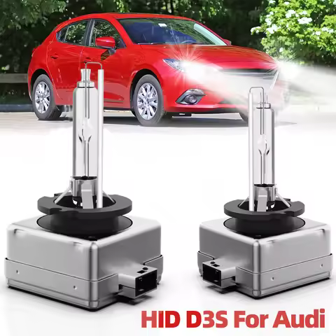 For Audi A1 A3 A4 A5 A6 A7 Q3 Q5 2011-2015 2016 2017 2018 Xenon HID 2PCS Auto HID Headlight D3S 35W 