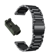 สายรัด24มม. สำหรับสร้อยข้อมือเหล็กสเตนเลสสายโลหะของผู้ชายสาย NF9110M NF9202นาฬิกาข้อมือสำหรับผู้ชาย