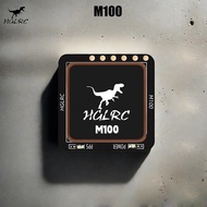 Modul GPS HGLRC M100-5883 M10 dengan Antena Seramik Kompas pada papan Penunjuk LED 21x21mm untuk Pes