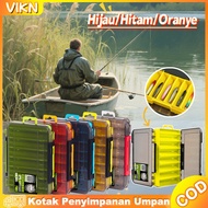 Fishing Tackle Storage Box Bait Box Fake Bait Fishing Bait Fishing Tackle Box Double Sided Storage