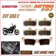 QJMOTOR SVT 650X BRAKE PADS SINTERED LONG LIFE TOP QUALITY