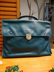 Longchamp 公事包 briefcase Made in Mauritius 絕版顏色