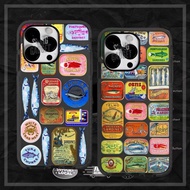 SARDINES TUNA IKAN FISH BRAND Bumper Clear Case Casing for iPhone 17 PRO MAX 17 AIR 16 PRO MAX 16 PL
