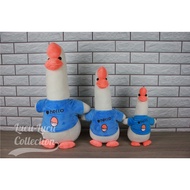 Standing Swan Whit T-shirt Doll, Swan Doll Size XL
