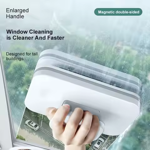 NEW Magnetic Window Cleaner Double-sided Window Cleaning Brush Glass Wiper Cleaning Tools outside wi