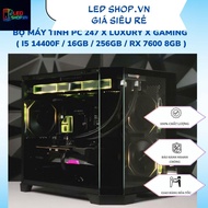 247 x LUXURY x GAMING PC Set ( i5 14400F / 16GB / 256GB / RX 7600 8GB )