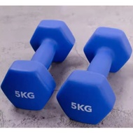 [Home Fitness] Anti-Slip Body-Shaping Dumbbell 5kg/Single Sculpture Posture Thin Arm Small Weight Lo