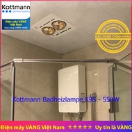 Đèn sưởi nhà tắm 2 bóng âm trần Kottmann K9R và K9S