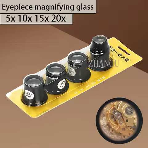 Watch repair tools, watch repair magnifiers 5 to 20 times, clock magnifiers, jewelry magnifiers, wat