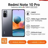 REDMI NOTE 10 PRO 8/128 GB [XIAOMI NOT 10 PRO RAM 8/128GB] GRS RESMI