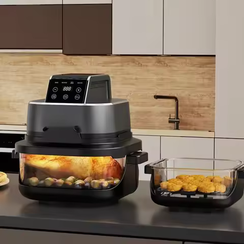 Custom Digital Air Fryer Oven Wholesale Hot Sale New Non-stick Multifunctional Air Fryer
