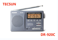 TECSUN DR-920C Digtal Fm Display FM/MW/SW Multi Portable Full Band Clock Radio Tecsun DR920CRadio &