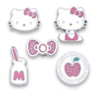 Croccc jibbitz metal Charm attached to hello kitty and kuromi metal handbags