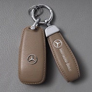 O.G.B Sheepskin Cover Car Key Cover Case Key Bag Key Pouch for Mercedes Benz AMG  GLS GLC GLE EQS A 
