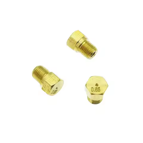 6 PCS M5*9 LPG Gas Water Heater accessories For Bosch Water Heater Nozzle Jet 0.65mm