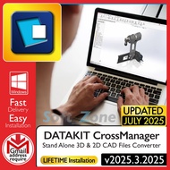 DATAKIT CrossManager 2025.3.2025 - Stand Alone 3D & 2D CAD Files Converter | Windows - SOFTWARE