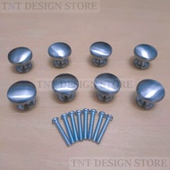 8 Pcs Stainless Steel Kitchen Wardrobe Cabinet Cupboard Knobs Handles Drawer Pull Handle