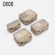 Cece Antibiotic Travel กระเป๋าเก็บกระเป๋าเก็บฝุ่นสําหรับเสื้อผ้ารองเท้าชุดชั้นใน Organizer Cubic Sha