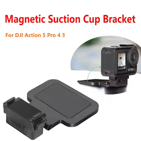 Magnetic Suction Cup Bracket For DJI Osmo Action 5 Pro 4 3 Magnetic Suction Bracket Base For Action 