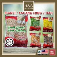 HALAL Kacang Pelbagai Peanut / Kacang Shandong, K.Soya AyamK, Sepat Kulit，K.Soya Bijan，K.Hijau, K.So