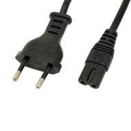 Longwell I-Sheng Malaysia EU Euro 2 Pin Plug to IEC 320 C7 2.5A 250V AC Mains Power Cord TV PS4 Cabl