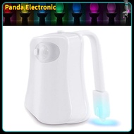 Limited-time offer!! Bathroom Smart Led Night  Light Body Motion Sensor 8-color Decorative Toilet Lamp