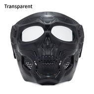 Skull Tactical Masks Paintball Protective CS Full Face Mask Helmet