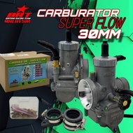 BRT RACING Carburetor Super Flow 100% Original BRT ( 24mm / 26mm 28mm / 30mm )