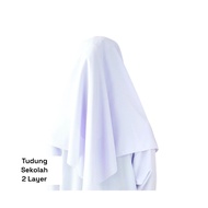 TUDUNG SEKOLAH ( DUA LAYER ) MATERIAL KOSHIBO