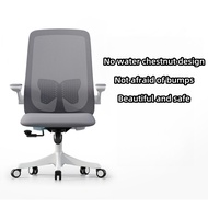 high quality Ergonomic ◆foldable back Foldable armrest office chair Home Computer Chair White Grey Color