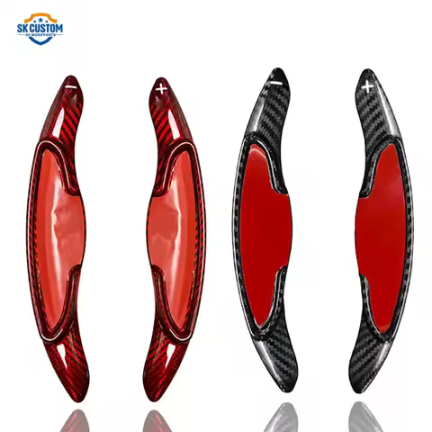 Carbon Fiber Paddle Shifter For Hyundai Elantra N I30N Veloster N KONA N Steering Wheel Accessories