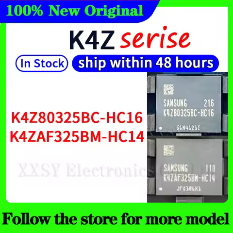 K4Z80325BC-HC16 K4ZAF325BM-HC14 FBGA-180 DRAM In stock