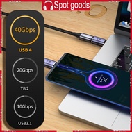 WIN USB C Adapter Type C Connector Type-c Adapter Converter 40Gbps Data Adapter