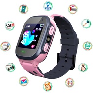 Children's Smart Watch with GPS Tracker, Flashlight, Voice Chat - Ideal Birthday Gift for Boys and Girls