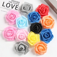 10/20/50Pcs 7cm Artificial Bionic Flowers PE Foam Simulation Roses Fake Flower Decorations for Home