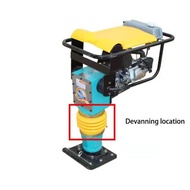 Rubber Spiral Stamper/Bellow Rubber Stamper Horse/ Spiral Bellow Stamper