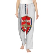 Arsenal Women's Plush Fleece Pajama Pants with Pockets Flannel
