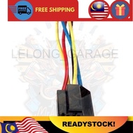 SOKET RELAY KERETA,SOKET RELAY 5PIN,CAR 5 PIN RELAY SOCKET (87 / 87a)